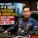 Ketua Umum Komnas LP.K-P-K : Keliru dan Fatal Penyidik Polda Gorontalo Tunda Kasus Tender Di Kejari Boalemo